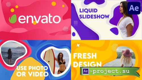 Videohive - Liquid Slideshow | After Effects - 33392180 - Project for After Effects