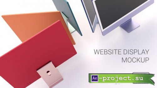 Videohive - Website Display Mockup - 33337724 - Project for After Effects