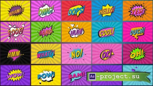 Videohive - Comic Titles || After Effects - 33393938 - Project for After Effects