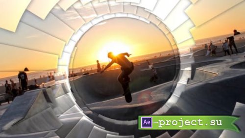Videohive - Spiral Slideshow - 14204816 - Project for After Effects