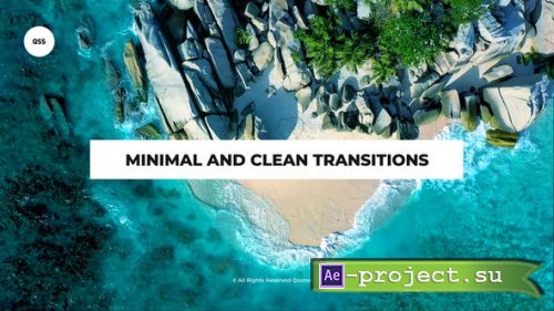 Videohive - Minimal and Clean Transitions - 33393042 - Project for After Effects