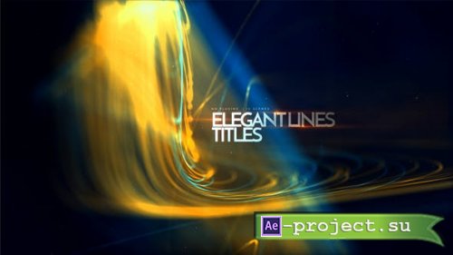 Videohive - Elegant Lines Titles - 23523255 - Project for After Effects