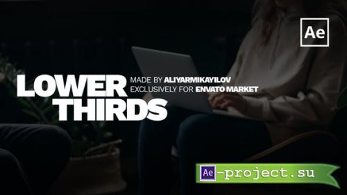Videohive - Lower Thirds - 33279160 - Project for After Effects