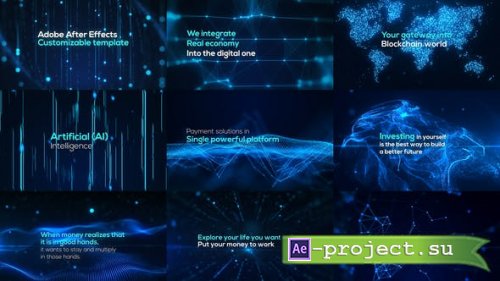 Videohive - Digital Particle World | Form & Plexus - 33389780 - Project for After Effects