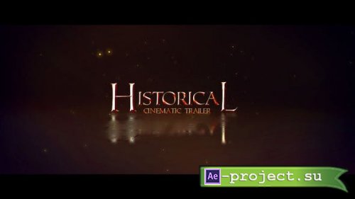 Videohive - Cinematic Historical Trailer - 23850132 - Project for After Effects