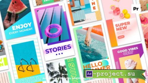 Videohive - Summer Instagram Stories - 33257237 - Project for After Effects