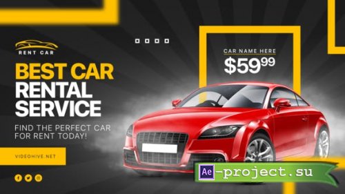 Videohive - Car Rental Promo - 30115901 - Project for After Effects