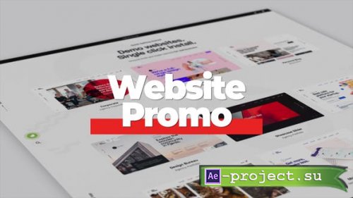 Videohive - Fast Website Promo - 29244704 - Project for After Effects
