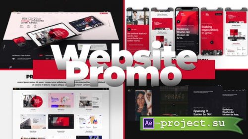 Videohive - Flex Website Promo - 29645808 - Project for After Effects