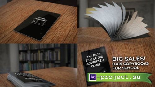 Videohive - Copybook Journal Book Seller - 33465752 - Project for After Effects