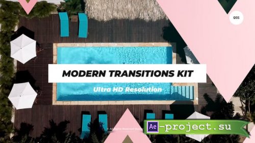 Videohive - Modern Transitions Kit - 33462627- Project for After Effects