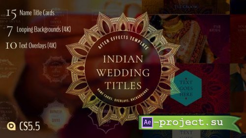 Videohive - Indian Wedding Titles - 33066361 - Project for After Effects