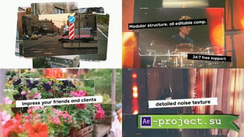 Videohive - Photo Promo | Collage Slideshow | Films Style - 32880988 - Project for After Effects