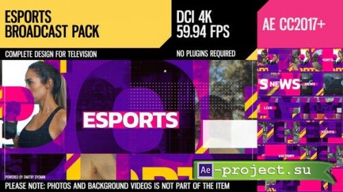 Videohive - eSports (Broadcast Pack) - 28762894 - Project for After Effects