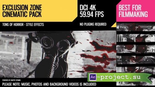Videohive - Exclusion Zone (Cinematic Pack) - 28069795 - Project for After Effects
