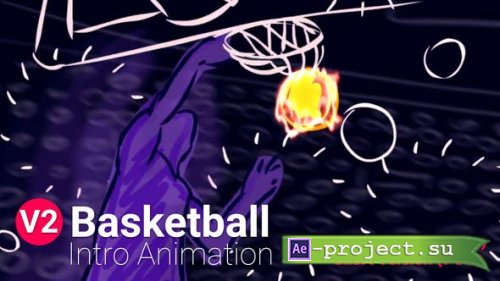 Videohive - Basketball Intro Animation - 8888093 - Project for After Effects