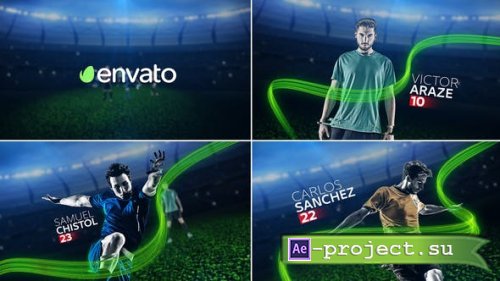 Videohive - Soccer Sport Opener - 24124509 - Project for After Effects