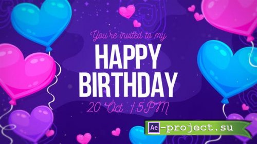Videohive - Happy Birthday 4 - 31527098 - Project for After Effects