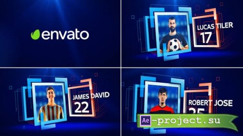 Videohive - Sport Team Player - 32780757 - Project for After Effects