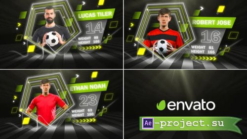 Videohive - Soccer Team - 32609832 - Project for After Effects