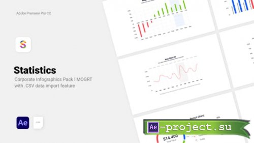 Videohive - Statistics - Corporate CSV Data Driven Infographics - 31841849 - Project for After Effects