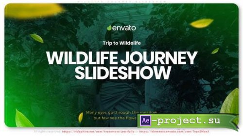 Videohive - Wildlife Journey Slideshow - 33481975 - Project for After Effects