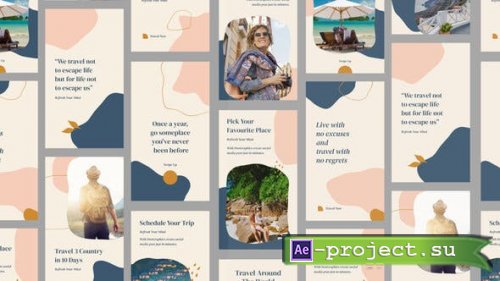 Videohive - Travel Instagram Stories - 33500809 - Project for After Effects
