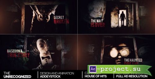 Videohive - The Unrecognized - 6515014 - Project for After Effects