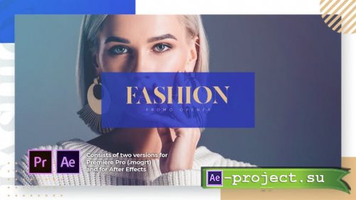 Videohive - Creative Fashion Opener - 25585946 - Project for After Effects & Premiere Pro