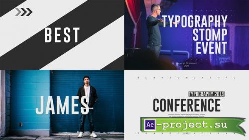 Videohive - Event Typography - 23580464 - Project for After Effects