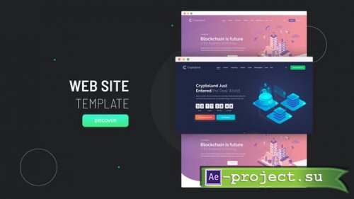 Videohive - Website Promo B106 - 33334037 - Project for After Effects