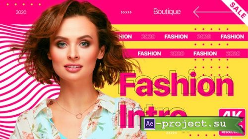 Videohive - Colorful Fashion Intro - 26423310 - Project for After Effects