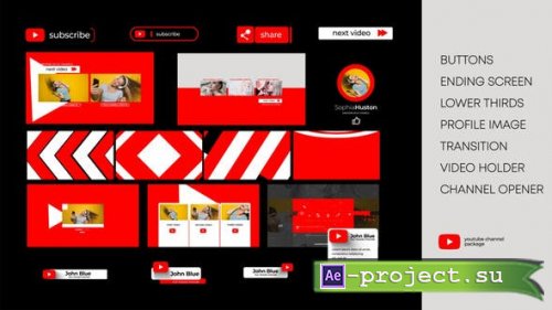 Videohive - Youtube Package - 33282171 - Project for After Effects