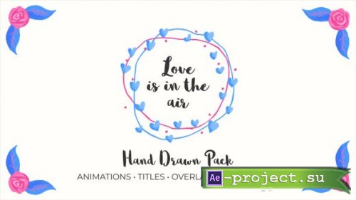 Videohive - Love Is In The Air. Hand Drawn Pack - 33303849 - Project for After Effects