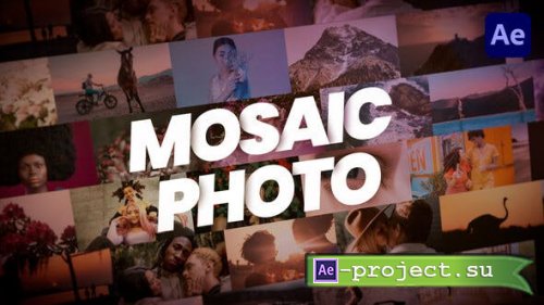 Videohive - Mosaic Photo Reveal - 33178387 - Project for After Effects