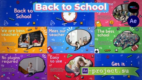 Videohive - Back to school - 33546089 - Project for After Effects