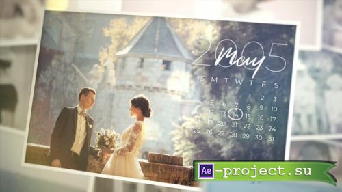 Videohive - Sweet Memories Calendar Slideshow - 24581453 - Project for After Effects
