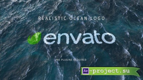 Videohive - Realistic Ocean Logo - 33557149 - Project for After Effects