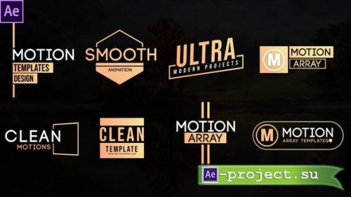 Videohive - Clean Motion Titles - 33558831 - Project for After Effects