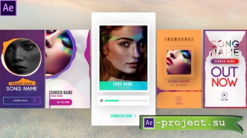 Videohive - Music Instagram Stories - 33559902 - Project for After Effects