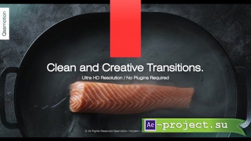 Videohive - Clean and Creative Transitions - 33569162 - Project for After Effects