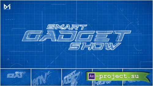 Videohive - Blueprint Logo Reveal - 33580134 - Project for After Effects