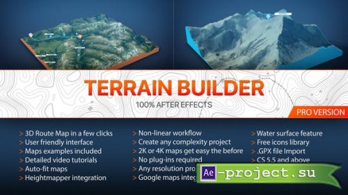 Videohive - Terrain Builder Pro V2 - 20788566 - Project for After Effects