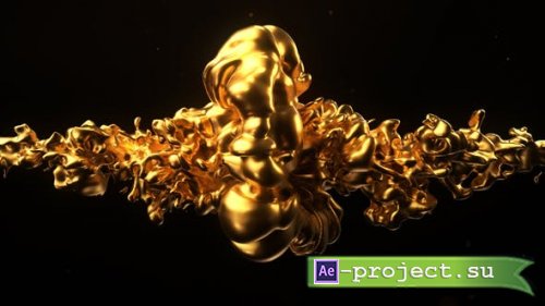 Videohive - Gold Logo Intro - 32397715 - Project for After Effects