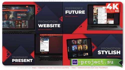 Videohive - Original Website Laptop Promo W08 - 33560277 - Project for After Effects