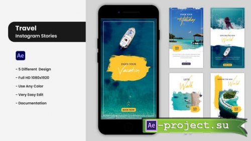 Videohive - Travel - Instagram stories - 33582651 - Project for After Effects