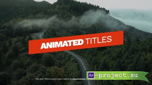 Videohive - The Minimalist - Title Animations - 32827880 - Project for After Effects