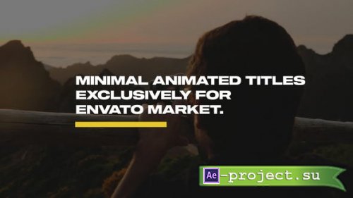 Videohive - Motion Titles - 33474880 - Project for After Effects