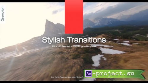 Videohive - Stylish Transitions - 33604538 - Project for After Effects