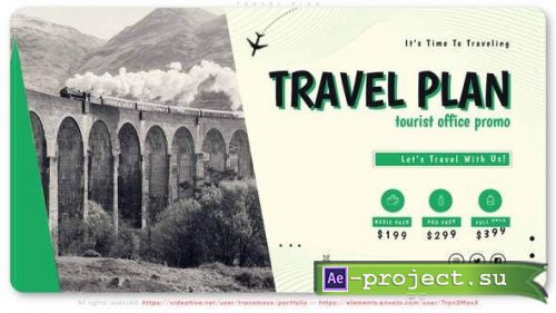 Videohive - Travel Plan - 33601916 - Project for After Effects